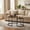 Rustic Brown, variant on YYAo Coffee Table Butcher Block Top Large Accent Table,Set of 2 Modern Round Stacking Nesting Coffee Tables for Living Room-Light Brown