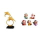 thumbnail image 1 of Figura de delfín,Colección de adornos de escritorio con figuras de delfines,Figura de escritorio,Figura de dibujos animados del dios de la fortuna,regalo de Feng Shui,Bonita estatua del Dios, 1 of 8