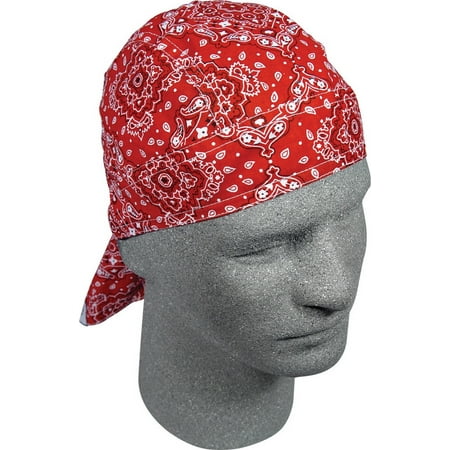 Headwrap 12 Pack - Red Paisley