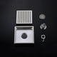thumbnail image 5 of Pcs Stainless Steel Floor Drain15Cm*15Cm Square Filter Deodorant Anti Backflow Water Leakage 15Cmb, 5 of 5