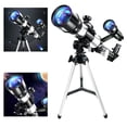 thumbnail image 4 of Telescopio astronómico de 70 Mm para principiantes Hugo Telescopio portátil Ajustable, 4 of 8