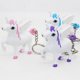 thumbnail image 5 of unbranded Llavero Morado De Unicornio Adorable Con Luces LED Y Función De Para Colgar En Auto O, 5 of 8