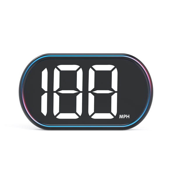 Heads-up Display Digital Speedometer GPS MPH Speedometer for Cars and Trucks Plug and Play Large Screen HD Display