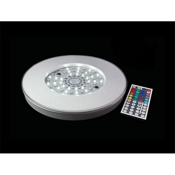 Fortune Products LB10WMCRC Maxcolor Remote Control LED Light Bases