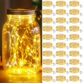 thumbnail image 1 of Guirnalda de luces LED Kolpop 20, color blanco cálido, 7 pies, funciona con pilas, 1 of 5