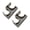 2 pieces, variant on Awning Frame Connector 7/8 Inch 22 mm Double Tube Clamp Bimini Boat Clip Marine Support Clip for Boat Bimini Hardware