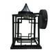 thumbnail image 4 of Lampara De Pared Luz Ideal Faro Negro Pantalla De Cristal., 4 of 5