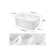 thumbnail image 3 of Caja Organizador Cesto Almacenamiento Multiusos 10pzs BLANCO, 3 of 3