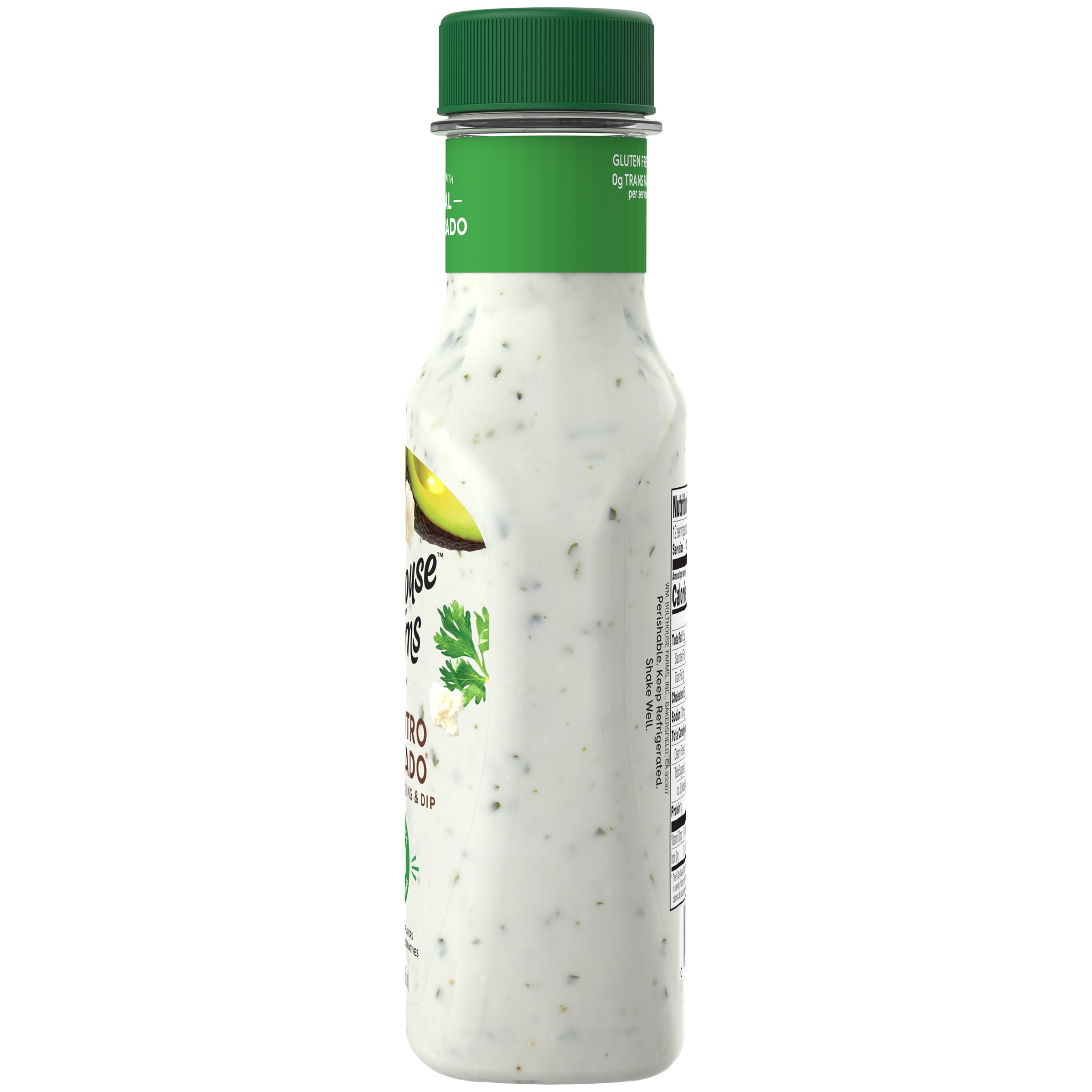 Bolthouse Farms Dressing, Cilantro Avocado Creamy Yogurt Dressing, 12 fl. oz.