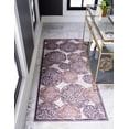 thumbnail image 1 of Rugs.com Derbyshire Collection Rug – 6 Ft Runner Violet Medium Rug Perfect For Hallways, Entryways, 1 of 9