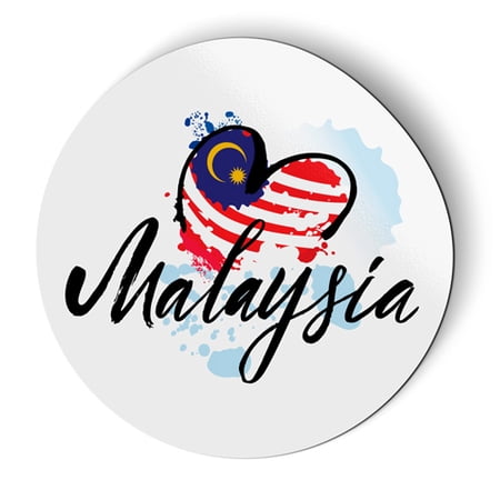 Malaysia - 5" Magnet for Car Locker Refrigerator