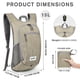thumbnail image 3 of Mochila de Senderismo G4Free Ligera 10L/15L Plegable e Impermeable, 3 of 8
