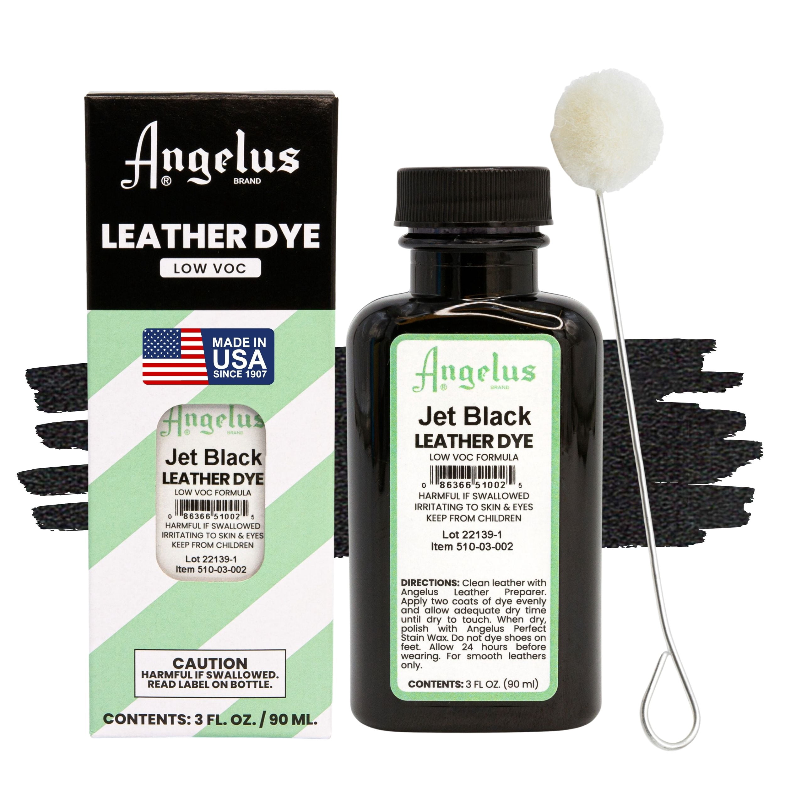 kiwi カラーリング剤 KIWI Black Leather Dye, 2.5 oz - Restores Color, Water Resistant
