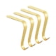thumbnail image 1 of 4 piezas de soportes para medias, ganchos para adornos navideños, decoración de escritorio, ganchos de Navidad, ganchos colgantes de metal para decora Oro, 1 of 8