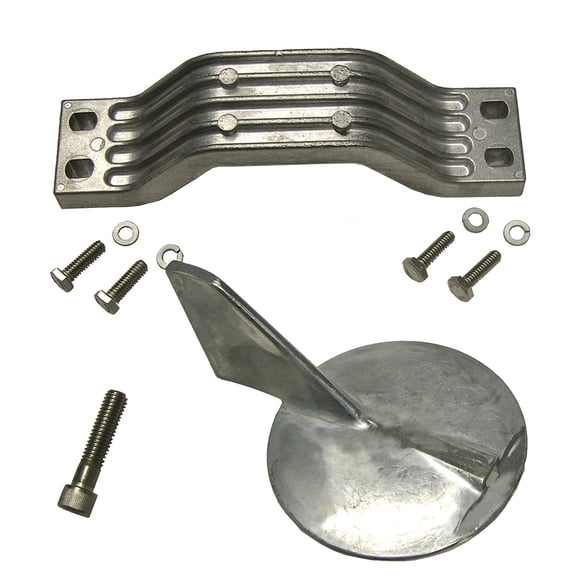 Performance Metals Products 10184A Performance Metals Yamaha Counter Rotating 150hp Outboard Complete Anode Kit - Aluminum