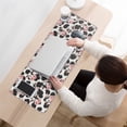 thumbnail image 3 of Long Mouse Pads for Desk,Light Gray Cow Black Spot Pattern Desk Mats on Top Of Desks, Desk Mouse Pad Extra Large with 3mm Non-Slip Base and Stitched Edge for Gaming,Office,Work,Home 31.5"x11.8", 3 of 6
