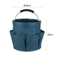thumbnail image 2 of Uxcell 2pcs Garden Tool Bag 280mm x 280mm Oxford with Pockets Garden Tote Bag, Navy Blue, 2 of 7