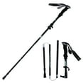 thumbnail image 3 of Masteelf MultiSection Folding Aluminium Alloy Trekking Pole UltraLight CrossCountry Walking Mountaineering Stick(Black), 3 of 8