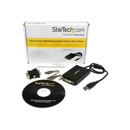 StarTech.com - External Video Adapter - Black