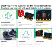 micro:bit v2 Club Kit - Includes 10 micro:bit Boards, 10 MicroUSB Cables, 10 Battery Holders, and 20 AAA Batteries