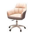 thumbnail image 1 of Swivel Pink Make Up Computer Chair Wheels Desk Chair Individual Armchair Student Dormitory Silla Gamer Apartment Furniture My Lux Decor Round, 1 of 13