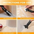 thumbnail image 5 of 3-in-1 Silicone Caulking Tool Kit - Sealant Finishing Tool with Grout Remover Scraper & Angle Tools for Bathroom, Kitchen, Window, Sink Joints, 5 of 8
