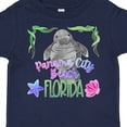 thumbnail image 4 of Inktastic Panama City Beach Florida Cute Swimming Manatee Boys or Girls Toddler T-Shirt, 4 of 5