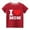 Red, variant on Nskgu Girls Boys Shirts Graphic T-Shirt I Love Mom Letter Printed Kids Novelty Short Sleeve Cute Print Tees Tops