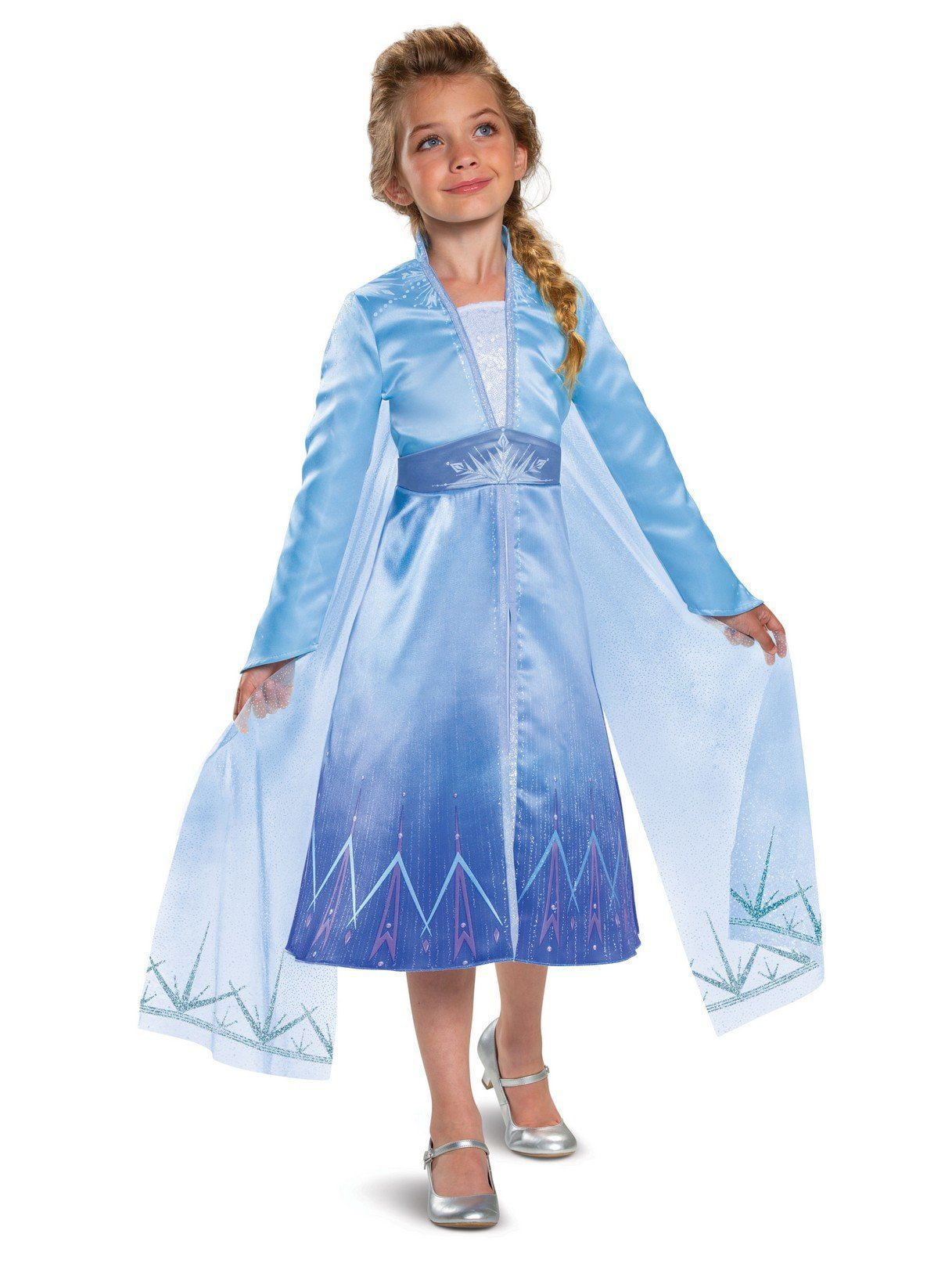 Classique Elsa Disney Costume/Large 7-8/XL 9-10 Frozen 