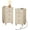 Beige, variant on YANGLI Set of 2 End Table with Charging Station, Wood Nightstands with Drawer & Storage Cabinet, Modern Side Tables Living Room, Farmhouse Bedside for Bedroom, Rustic White