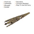 thumbnail image 3 of Uxcell 42mm Alloy Corsage Decorative Holder Vase for Wedding Party Prom Cyan, 3 of 6