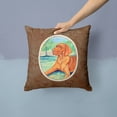 thumbnail image 2 of Carolines Treasures 7264PW1414 Vizsla Fabric Decorative Pillow  14Hx14W multicolor, 2 of 4