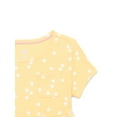 thumbnail image 2 of Wonder Nation Toddler Girls Printed Tiered Dress with Pocket, Sizes 12M-5T, 2 of 3