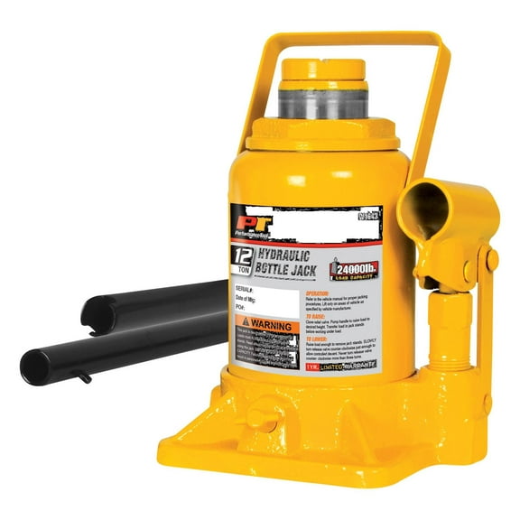 Wilmar W1643 12 Ton Shorty Hydraulic Bottle Jack