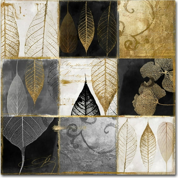 Trademark Fine Art "Fallen Gold III" Canvas Art by Color Bakery