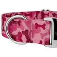 thumbnail image 5 of Country Brook Petz® 1 1/2 inch Premium Pink Bone Camo Dog Collar, Large, 5 of 5