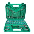 thumbnail image 4 of S SERENABLE Drive Socket Set 37 Pieces Wear Resistant 1/2 inch Ratchet Socket Wrench Set, 4 of 9