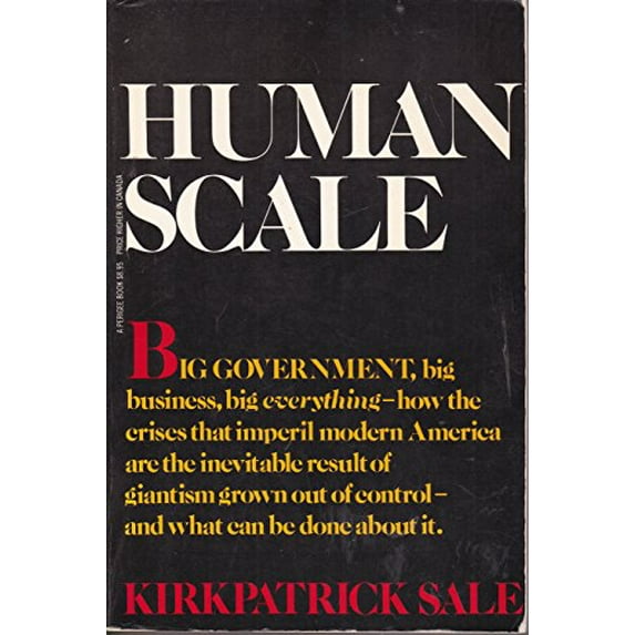 Pre-Owned Human Scale (Paperback) 0399506217 9780399506215