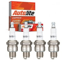 4 pc Autolite 414 Copper Core Spark Plugs for 3033 306 4122 42F AE2 Ignition Wire Secondary