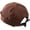 Brown, variant on Retro Frayed Brimless Docker Cap Rolled Cuffed Beanie Skullcap Sailor Landlord Hat Casual Lovers Hip Hop Dancing Hats