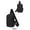 Black, variant on Yatlte Small Sling Bag for Women Men Shoulder Bag Backpack Strap Pockets Chest Bag for Running Hiking Camping Exercise Outdoor