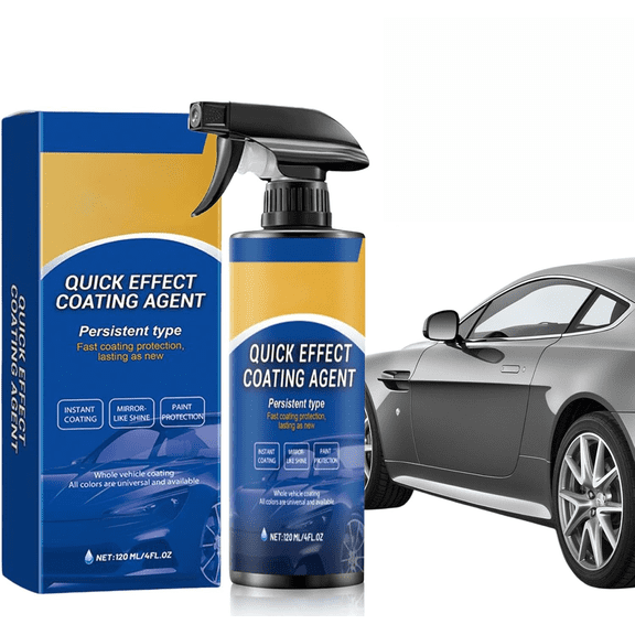 Car Coating Spray, Advanced Nano-Fast-Acting, Waterless Car Wash, Scratch Repair, Wax Polishing, Hydrophobic Gloss Protection, Quickly Repairs All Car Paint Surfaces.