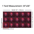 thumbnail image 3 of Feelyou Red Gothic Skull Fabric by the Yard 3 Yards, Horror Halloween Sewing Fabric, Teens Boys Girls Home Decor Fabric by the Yard, Super Cozy Room Decor, 3 of 6