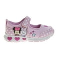 thumbnail image 2 of Disney Minnie Mouse Girls Mary Jane Styled Light Up Sneakers, Pink, Size: 10., 2 of 7