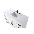 thumbnail image 5 of Elegant Lighting VF29348WH Millie 48" Free Standing Single Basin Vanity Set - White, 5 of 7