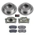 thumbnail image 2 of PowerStop Rear Stock Replacement Brake Pad and Rotor Kit with Calipers Fits: MITSUBISHI Select Models KCOE5022, 2 of 4