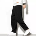 thumbnail image 2 of Pantalones De Harlen Sueltos Casuales De Hombres, 2 of 8