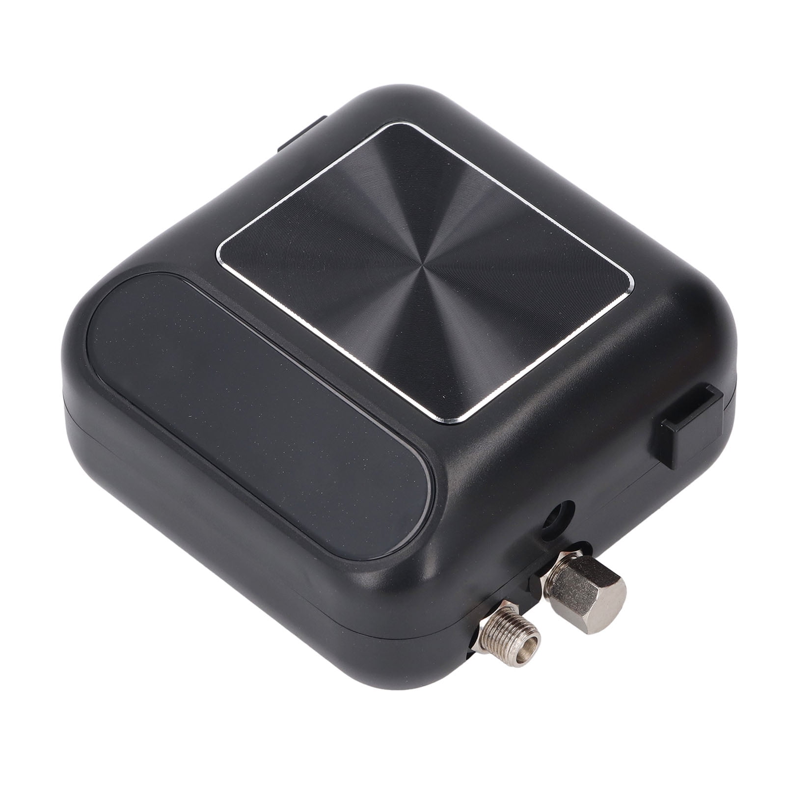 YAHHU HSA10K Quiet Mini Compressor Airbrush Kit Professional Air Brush Set Stepless Pressure Adjustment Siphon Feed For Art Cake Nail EU Plug (Size: 7.87 inches / 20 cm) Ultimate Crafting Tool