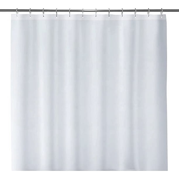 Forro para Cortina de Ducha de Baño Liba PEVA Resistente al Moho Color Blanco 72' de Ancho X 84' de Alto