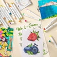 thumbnail image 2 of Set de arte con base de alcohol Ohuhu, 216 colores, Brush Markers, 2 of 9